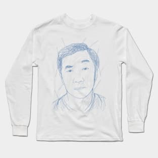 Jackie Chan Sketch Long Sleeve T-Shirt